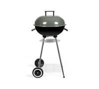 LIVOO Barbecue à charbon DOC172K Ø41 cm acier chromé clapet d'aération bac récupérateur