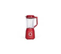 livoo blender 1.5l 600w inox rouge DOP242R