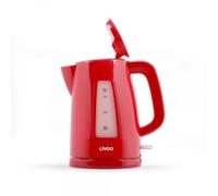 LIVOO Bouilloire électrique DOD184R 1,7 litres 2,2 kWatt Rouge
