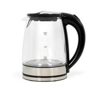 LIVOO Bouilloire en verre 1,8 L Noir ON1015N - Température réglable