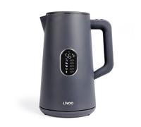 Livoo Bouilloire numérique Acier inoxydable 1,5 L Gris
