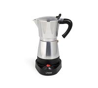 Cafetière filtre Livoo Cafetière italienne électrique DOD117A Argent