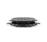 LIVOO DOC188 Appareil à Raclette et Mini-Crêpes, Noir
