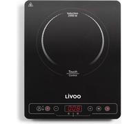 LIVOO DOC235 Plaque a induction Simple - 22cm - de 60° a 240° - Noir