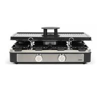 Appareil à raclette 8 personnes avec hotte aspirante livoo doc372n