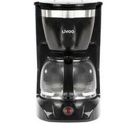 Livoo DOD163N - Cafetière - 12 tasses - noir Noir G