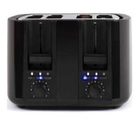 LIVOO DOD167N Grille-pain - 4 fentes - Noir