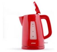 Livoo DOD184R - Bouilloire - 1.7 litres - 2.2 kWatt - rouge Rouge G