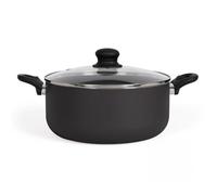 Livoo - Faitout 28 cm MEP151N - 2,5mm d'épaisseur, poignées soft touch résistantes à la chaleur, tous feux dont induction