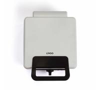 Livoo Gaufrier avec thermostat réglable 1200 W Blanc