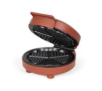 Livoo - Gaufrier coeur DOP255R - 1000 W, Ø17cm, 5 gaufres