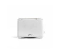 Grille-pain 2 fentes - LIVOO - DOD162W - 750 W - Thermostat réglable : 7 niveaux - Blanc