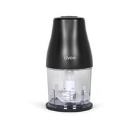 Livoo - Hachoir 300ml DOP244N - 400W, 1 vitesse, fonction turbo, base 2 en 1, Noir