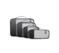 Livoo - Lot de 4 Cubes Organisateur de Voyage VOY005-4 Tailles de S à XL, 22.9L, Polyester 500D, Lavage à 30°C