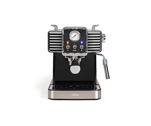 Livoo - Machine à café expresso DOD174C - 15bars, café moulu et dosette ESE, 1,5L, 1350W, Noir