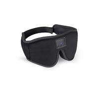 LIVOO Masque de sommeil écouteurs Bluetooth TES253 – 8h d'écoute, portée 10 m, 10 sons – Noir