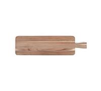 Maxi planche apéritive - LIVOO - MES151 - Bois acacia FSC - 75 x 19,5 cm - Pieds en bois