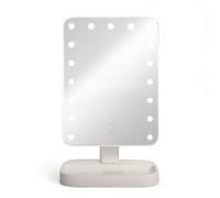 LIVOO Miroir de maquillage DOS206 lumineux Gris