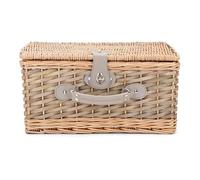 LIVOO Panier pique-nique SEP144 Bois 18 l 4 personnes Marron G