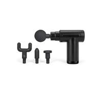Livoo - Pistolet de massage sans fil - 4 têtes de massage, 6 vitesses, rechargeable, 40 min d'autonomie