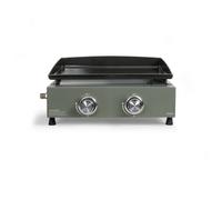 Plancha gaz 5000w plaque acier émaillé 45.5x35.5cm Livoo DOC323 vert G