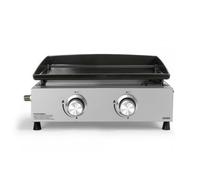 Livoo - Plancha gaz 5000w plaque acier émaillé 45.5x35.5cm DOC323I