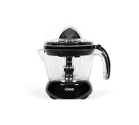 LIVOO Presse-agrumes électrique DOD131N – 25 W – 700 ml – 1 grand cône et 1 petit cône – Noir