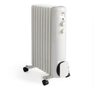 LIVOO – Radiateur bain d'huile DOM502W – 2000 W – Blanc