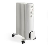 LIVOO – Radiateur bain d'huile DOM502W – 2000 W – Blanc