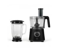 LIVOO Robot multifonctions DOP250N, 1,5 L, 600 W, 6 en 1, 2 vitesses, mode pulse, Noir
