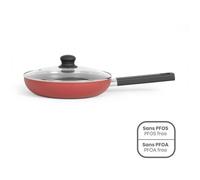 Livoo - Sauteuse Antiadhésif 26cm Avec Couvercle Mep153r