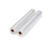 Set de 2 rouleaux universels pour mise sous vide - LIVOO - DOM505 - 2 rouleaux - 28 cm x 3 m - Compatibles machines universelles