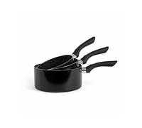 Livoo - Set de 3 casseroles MEN125N - Ø 16-18 - 20 cm, 2,5 mm d'épaisseur, antiadhésif