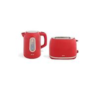 Livoo - Set petit déjeuner DOD160RC - Bouilloire : 1,7L, 1850-2200W, Grille-pain : 2 fentes, 700-850W