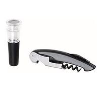 set sommelier 2 accessoires pour bouteille de vin