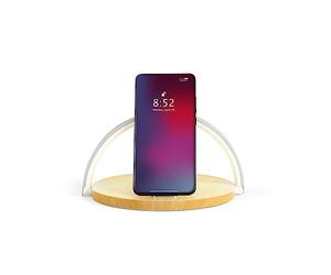 LIVOO TEA247 Lampe de chevet tactile 2 en 1, 10 W, Bois