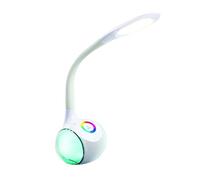 LIVOO TES159 Lampe LED HP Bluetooth pour Smartphone Blanc