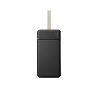 Livoo XMOOVE - Travel - Batterie Externe Grande capacité - 30 000 mAh XMVB108 - jusqu'à 12 recharges Double Port USB - 22.5W Max, Port USB-C in&Out - 20W Max