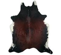 Livorio Tornasol Tapis en peau de vache de qualité supérieure - Produit naturel unique en provenance d'Amérique du Sud - Peau de vache véritable