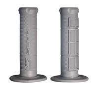 Livraison Gratuite Poignées Scar Original MX Half Waffle-Gris Pour Moto Pièces