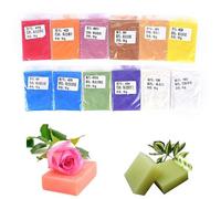 Livraison Rapide 10g Sain Naturel Minéral Mica Poudre Bricolage Pour Savon Colorant Savon Colorant Maquillage Fard À Paupières Savon Poudre Soins De La Peau
