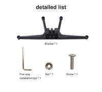 Livraison Rapide!! Support Adaptateur Étendu Pour Drone Dji Fpv, Combo Pour Gopro, Montage De Caméra D'action, Accessoires Matériels-Générique