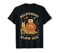 Livraison Slow Joy Mail Boho Cottagecore T-Shirt
