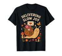 Livraison Slow Joy Mail Cottagecore Boho T-Shirt