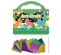 Livre à Colorier Dinosaures Pour - Kit DIY Artisanat - Cahier D'activités Peinturales | Pour Garçons Préscolaires Anniversaire Vacances Voyage Classe Fête École Maison Salle De Jeux