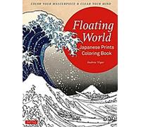 Livre à colorier sur le monde flottant des estampes japonaises