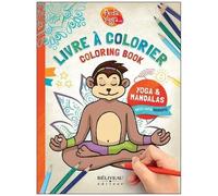 Livre À Colorier Yoga & Mandala