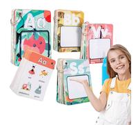 Livre à eau pour enfant | Cartes Didactiques de l'alphabet pour apprendre, Jeu de coloriage avec marqueur à eau - Pour voyage, voiture, fête, anniversaire, maison, école, crèche, garçons et filles