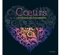 Livre à gratter - Coeurs