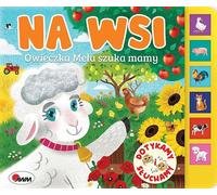 Livre à toucher et à écouter Dans la campagne, Mela la brebis cherche sa mère
